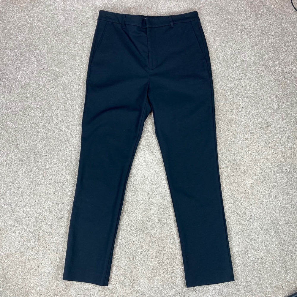 Lauren Ralph Lauren Pants Womens 8 Black Stretch Straight Leg Stretch Trousers